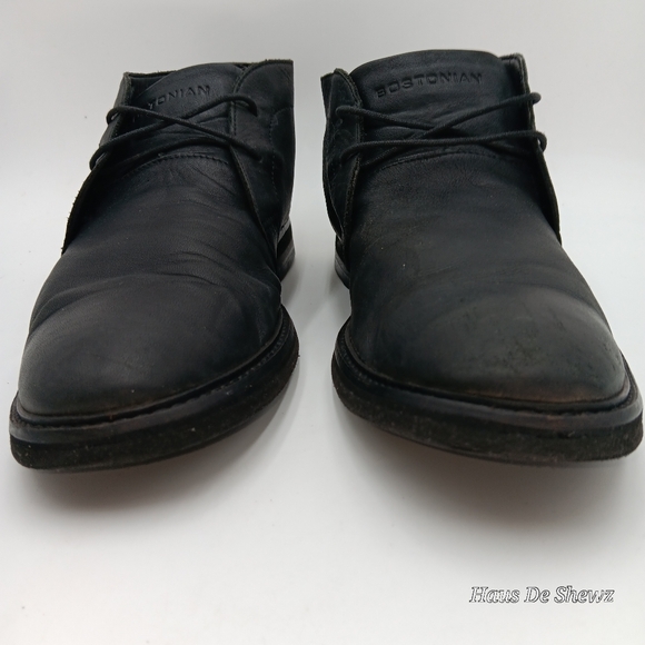 Bostonian Men\'s Boot 11 Black Leather